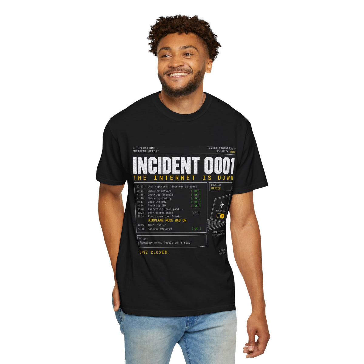 INCIDENT 0001 — The Internet Is Down