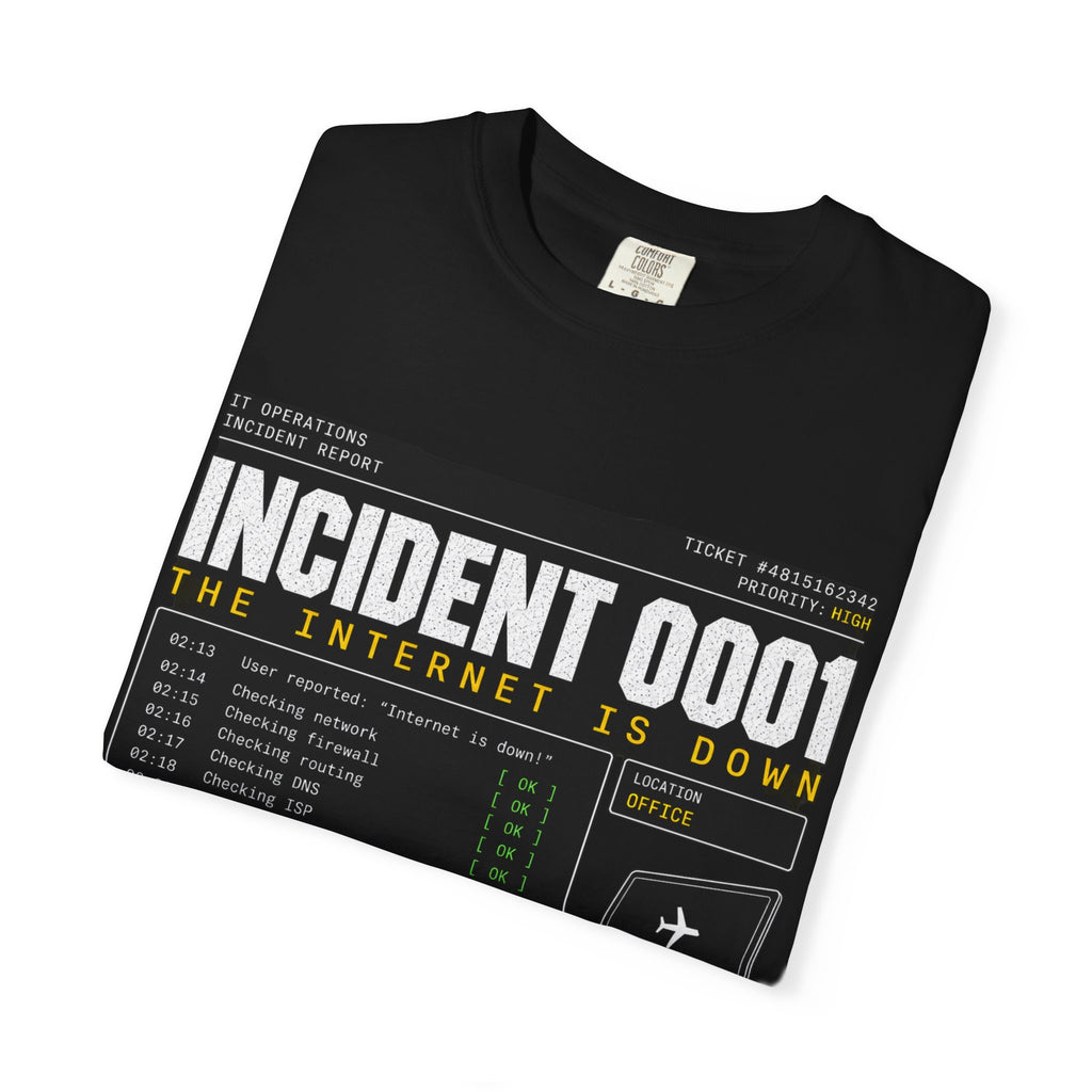 INCIDENT 0001 — The Internet Is Down